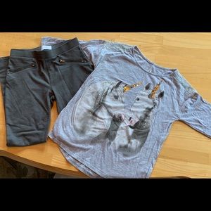 Size 10-12 girls 2 piece set